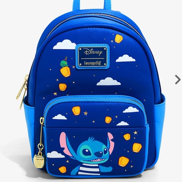 Loungefly Disney Lilo & Stitch Lanterns‎ Mini Backpack - BoxLunch Exclusive